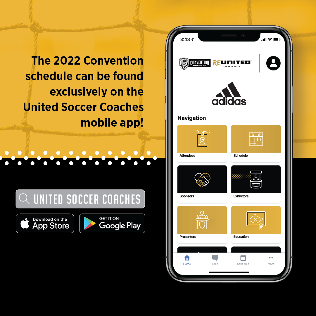 Convention Mobile App United Soccer Coaches Convention